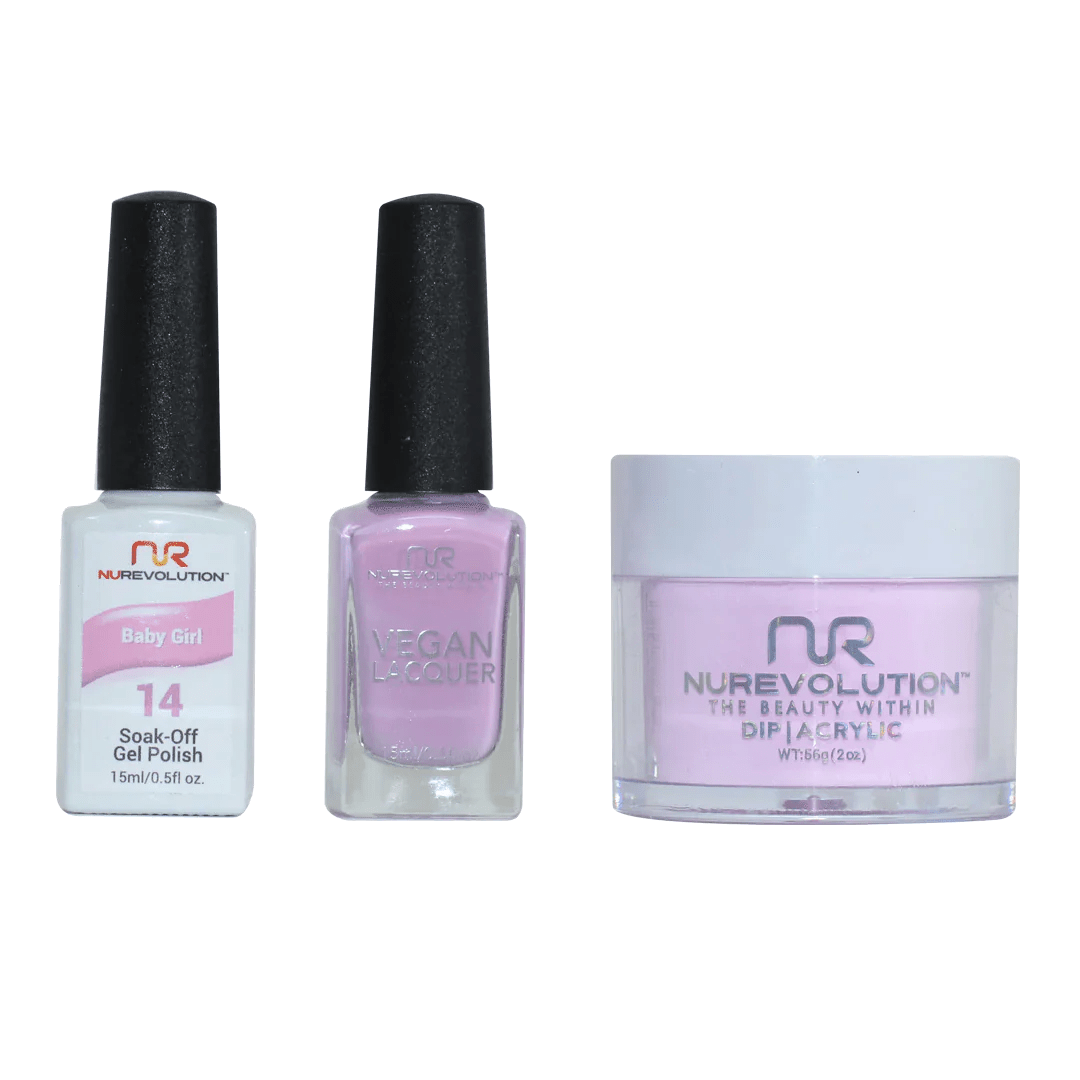 NuRevolution Trio set 014 Baby Girl - EMOI SUPPLY