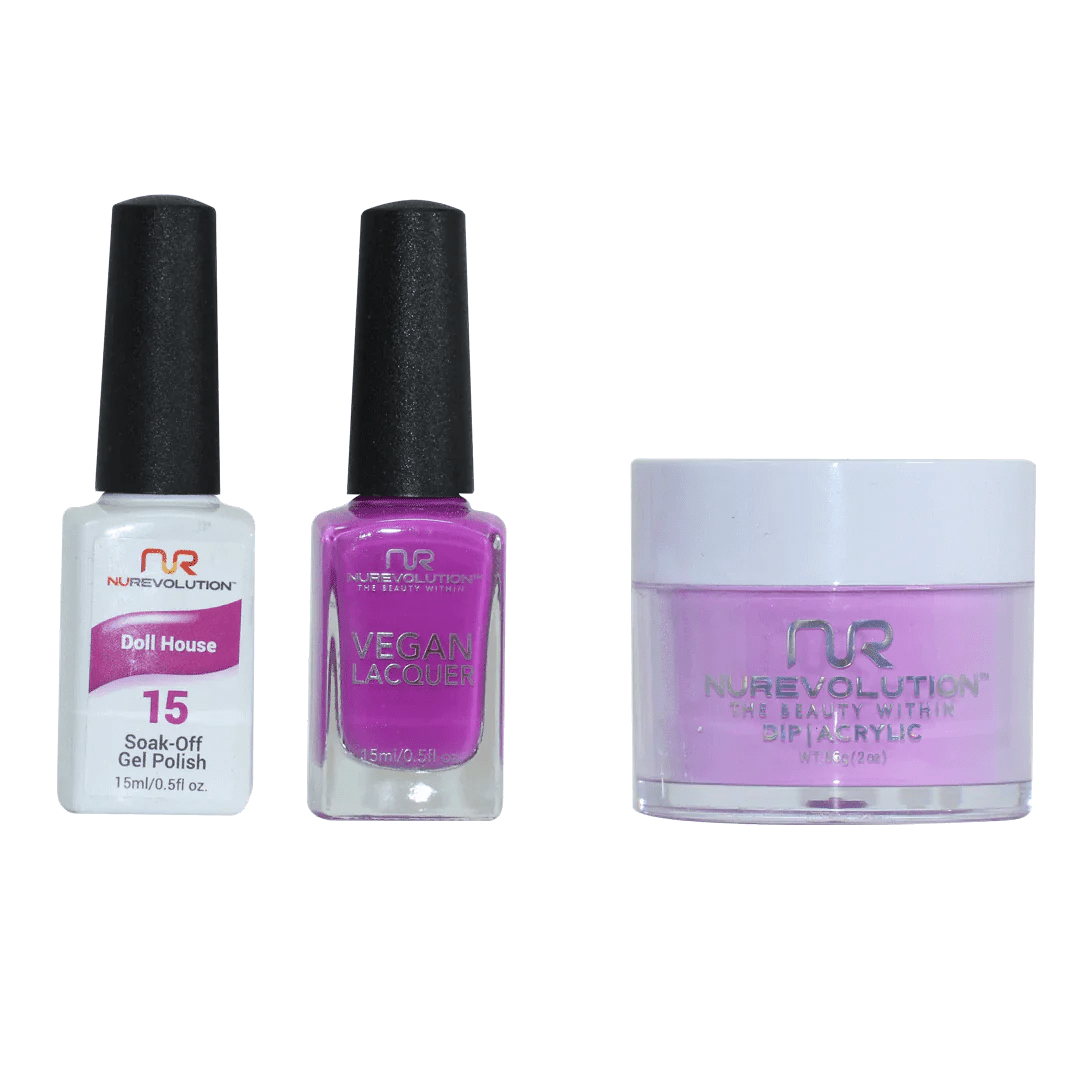 NuRevolution Trio set 015 Doll House - EMOI SUPPLY