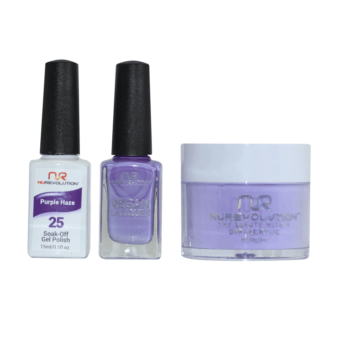NuRevolution Trio set 025 Purple Haze - EMOI SUPPLY