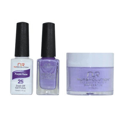 NuRevolution Trio set 025 Purple Haze - EMOI SUPPLY