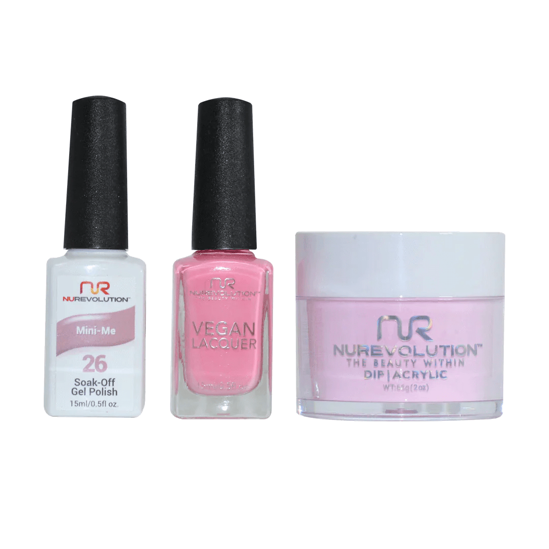 NuRevolution Trio set 026 Mini - Me - EMOI SUPPLY