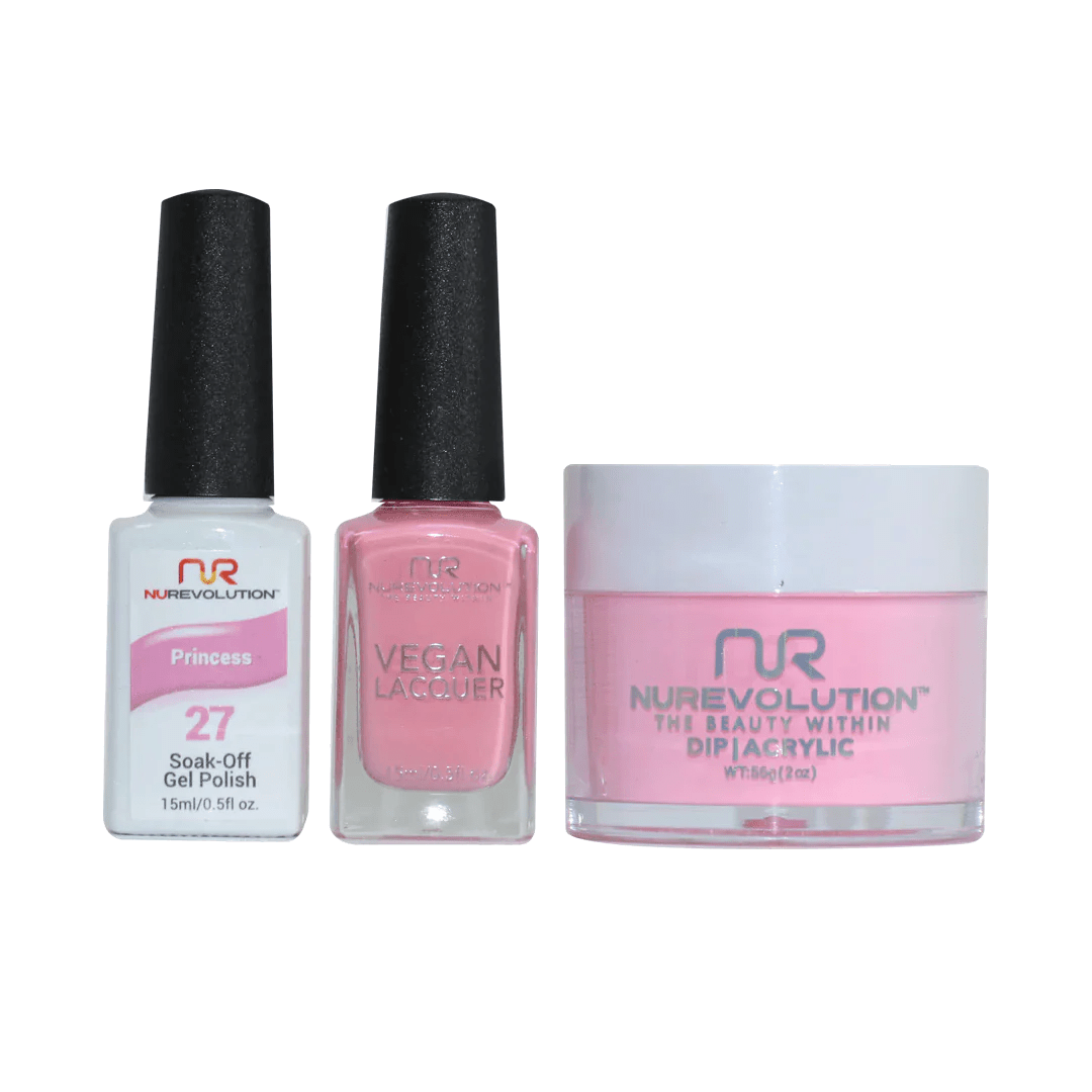 NuRevolution Trio set 027 Princess - EMOI SUPPLY