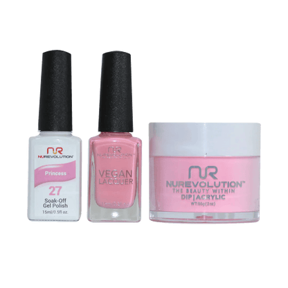 NuRevolution Trio set 027 Princess - EMOI SUPPLY