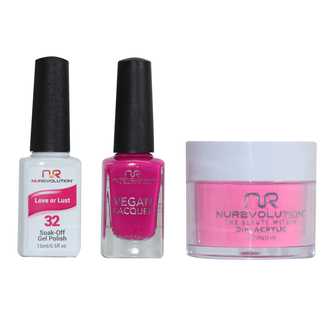 NuRevolution Trio set 032 Love or Lust - EMOI SUPPLY