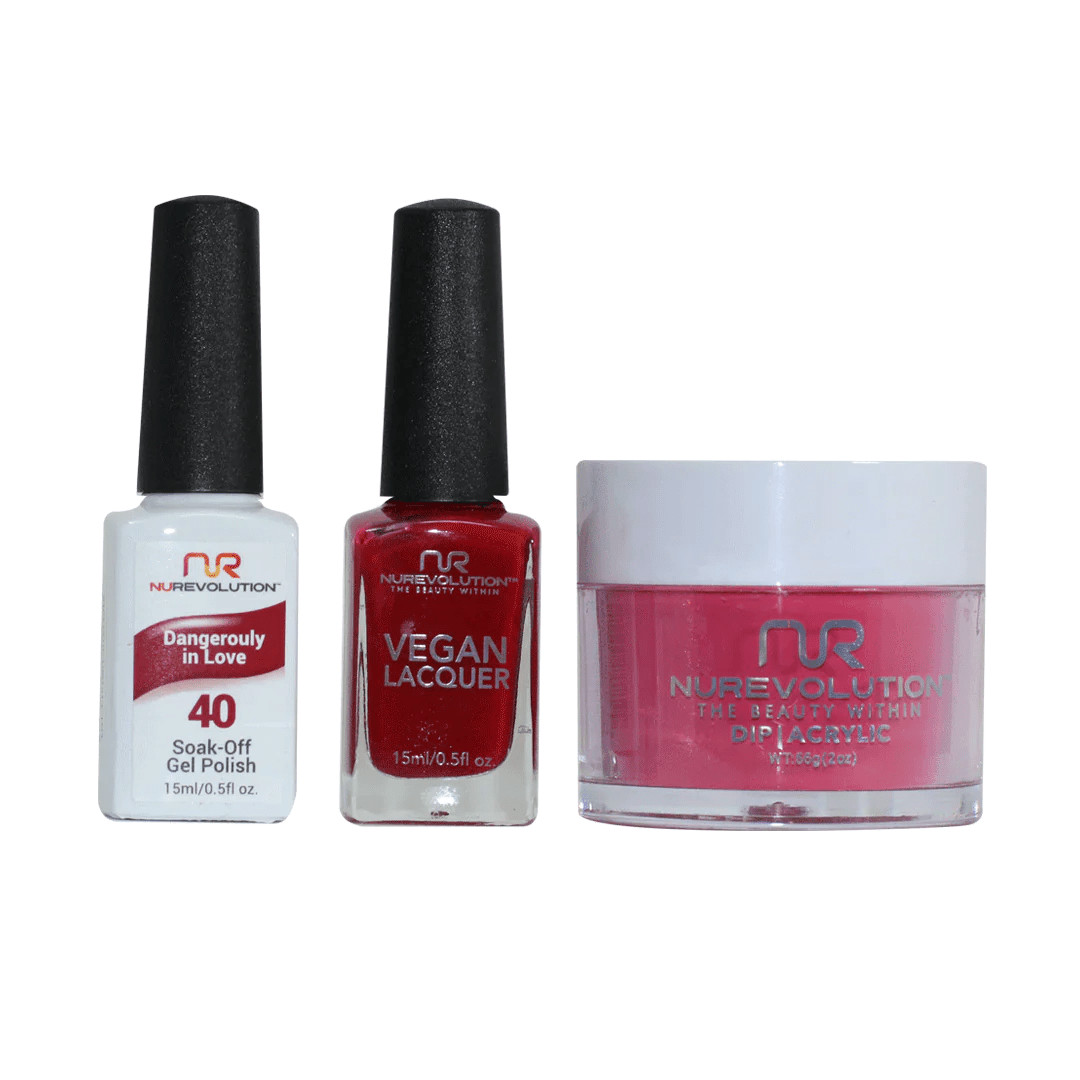 NuRevolution Trio set 040 Dangerously in Love - EMOI SUPPLY