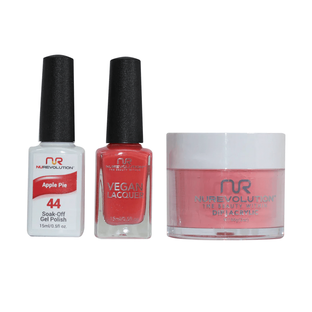 NuRevolution Trio set 044 Apple Pie - EMOI SUPPLY