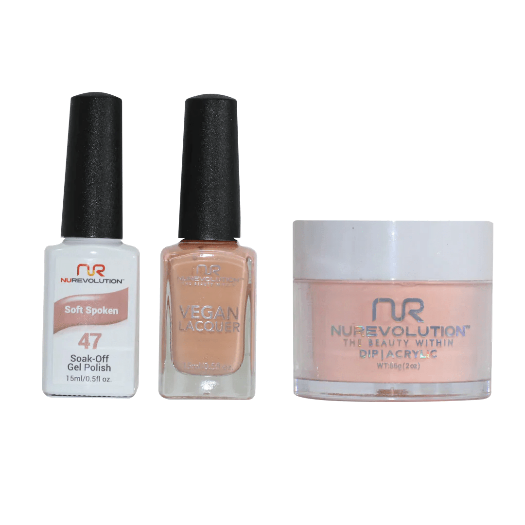 NuRevolution Trio set 047 Soft Spoken - EMOI SUPPLY