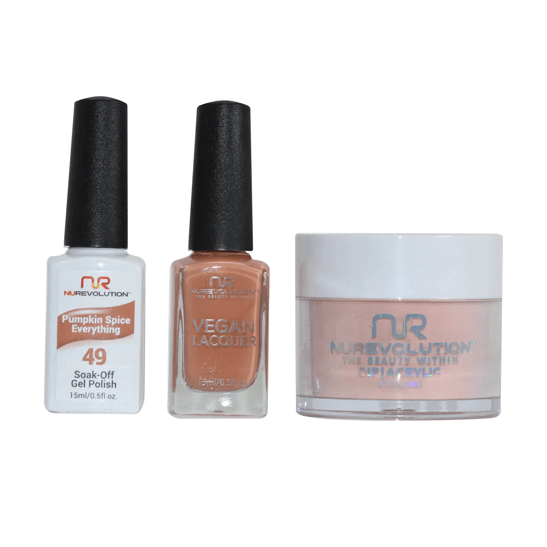 NuRevolution Trio set 049 Pumkin Spice Everything - EMOI SUPPLY