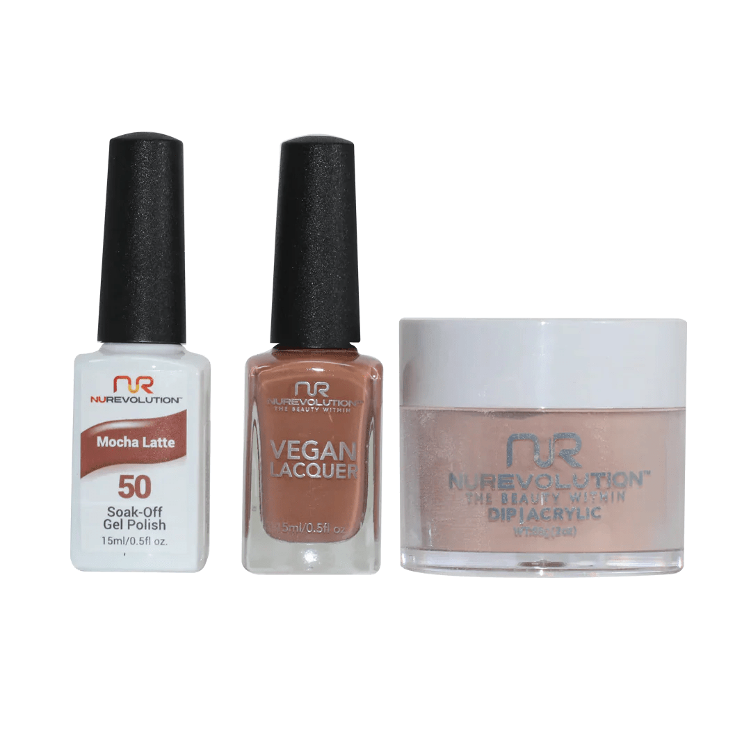 NuRevolution Trio set 050 Mocha Latte - EMOI SUPPLY