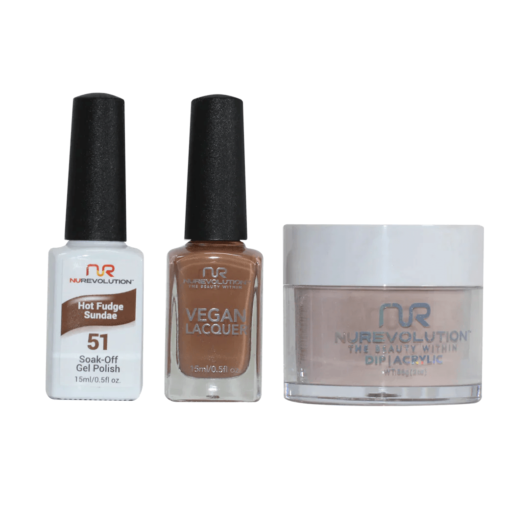 NuRevolution Trio set 051 Hot Fulge Sundae - EMOI SUPPLY