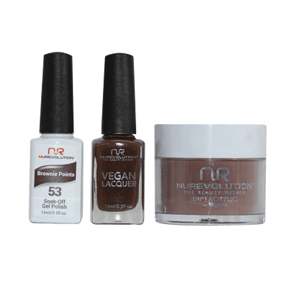 NuRevolution Trio set 053 Brownie Points - EMOI SUPPLY