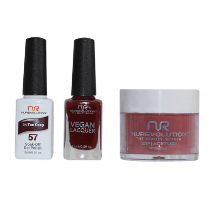 NuRevolution Trio set 057 In Too Deep - EMOI SUPPLY