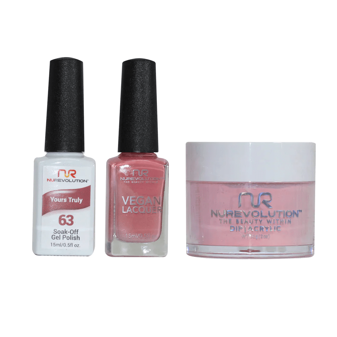 NuRevolution Trio set 063 Yours Truely - EMOI SUPPLY
