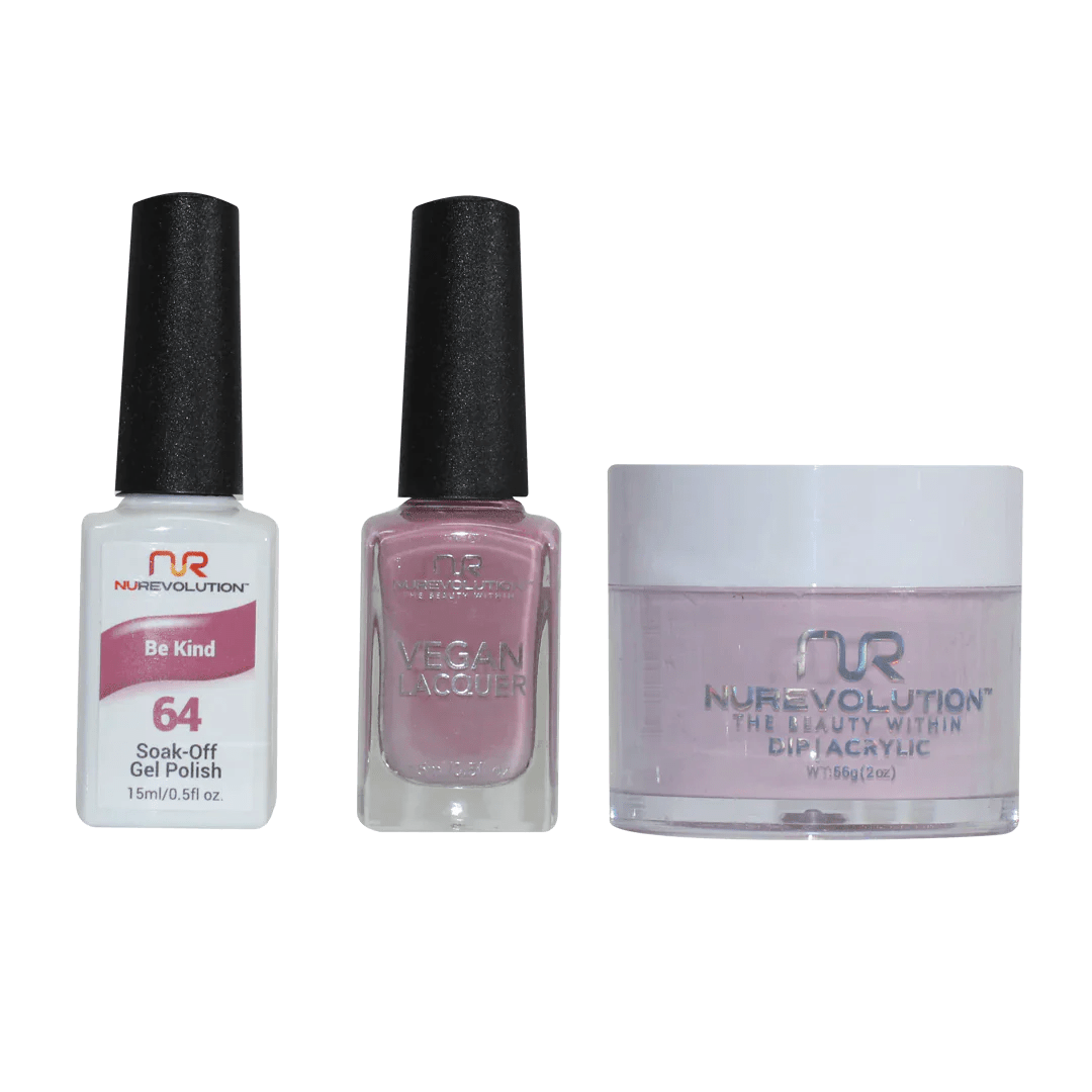 NuRevolution Trio set 064 Be Kind - EMOI SUPPLY