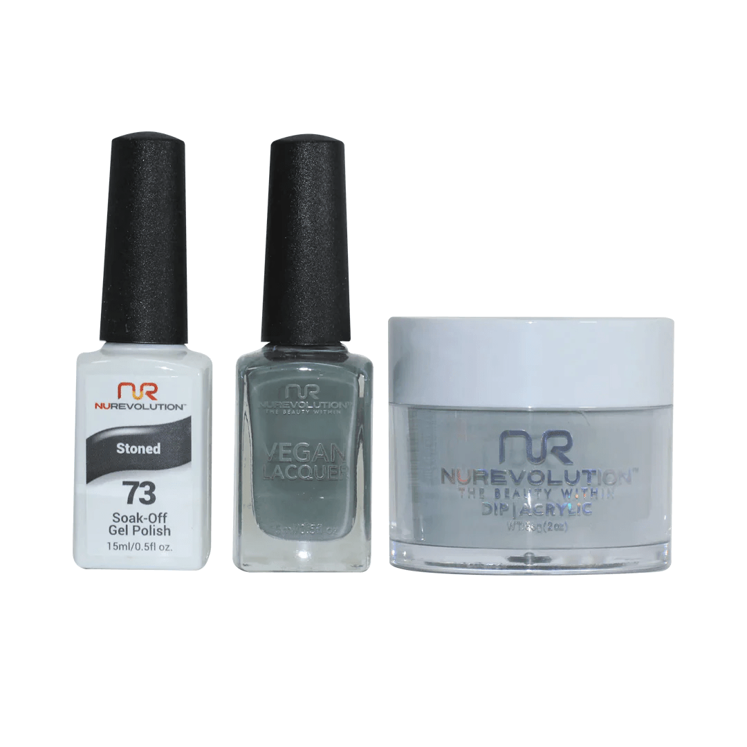 NuRevolution Trio set 073 Stoned - EMOI SUPPLY