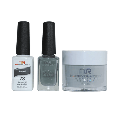 NuRevolution Trio set 073 Stoned - EMOI SUPPLY