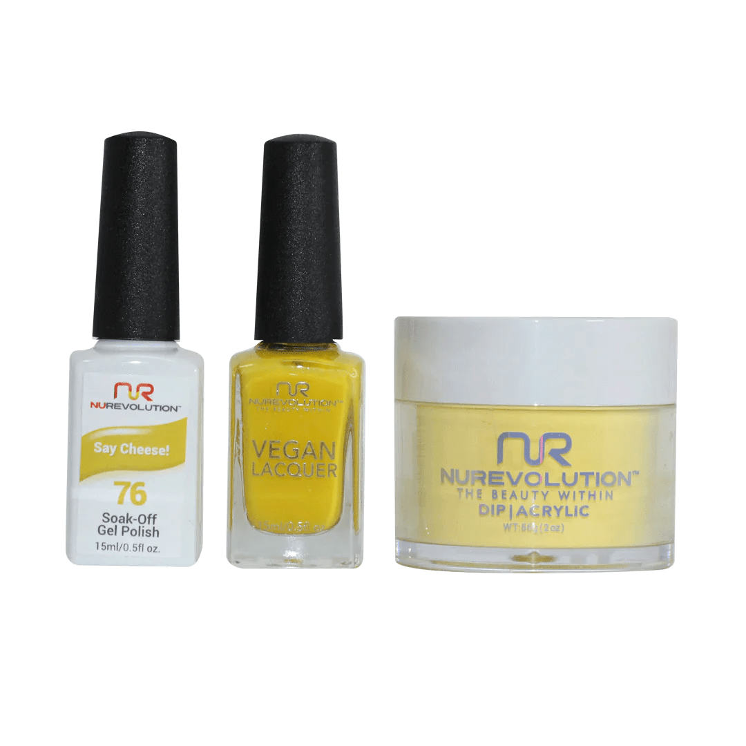 NuRevolution Trio set 076 Say Cheese! - EMOI SUPPLY
