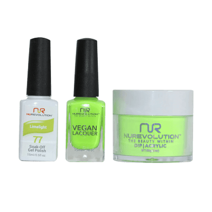NuRevolution Trio set 077 Limelight - EMOI SUPPLY