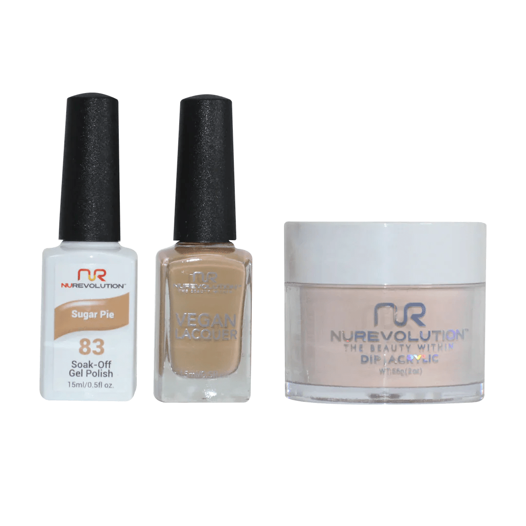 NuRevolution Trio set 083 Sugar Pie - EMOI SUPPLY