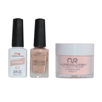 NuRevolution Trio set 084 Banana Split - EMOI SUPPLY