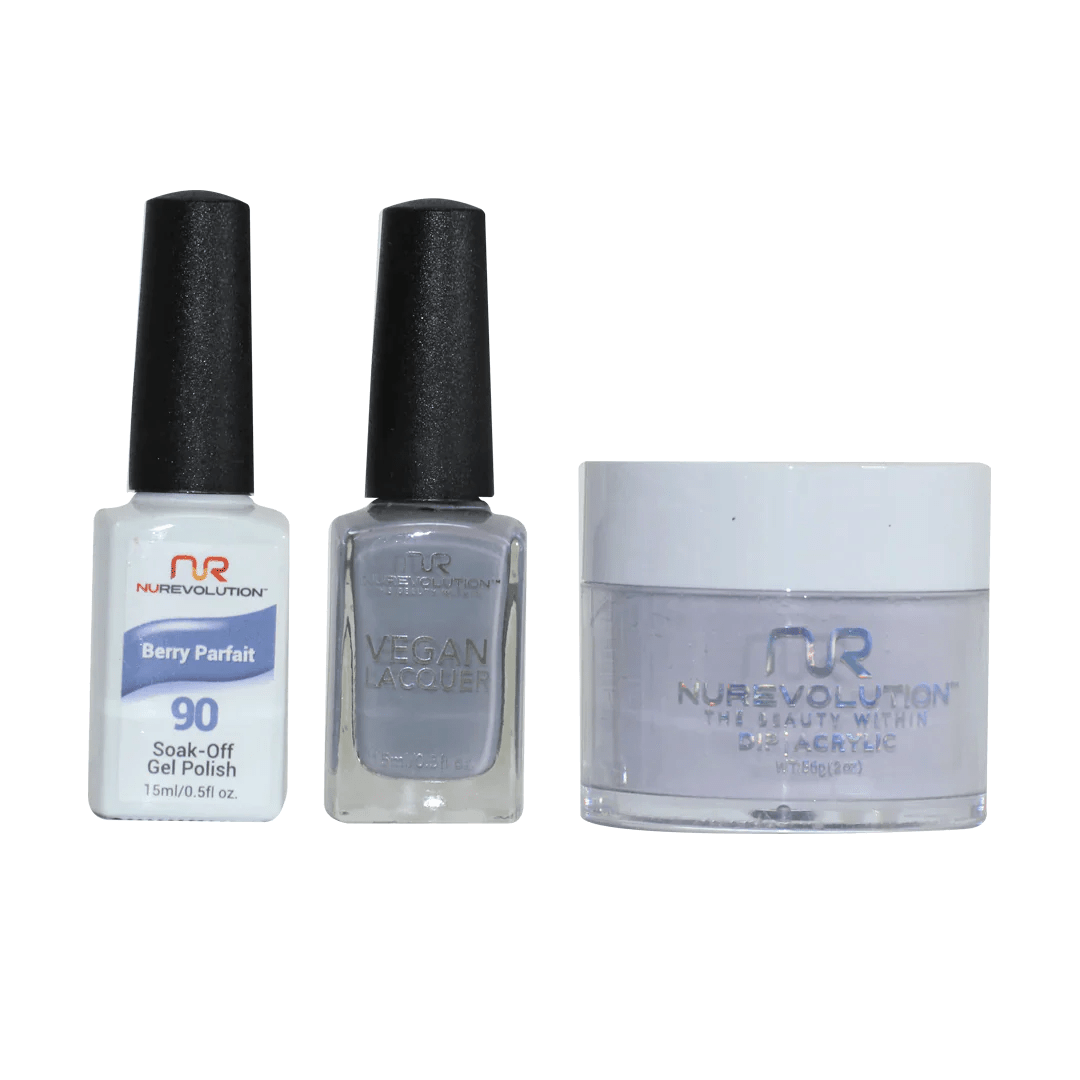 NuRevolution Trio set 090 Berry Parfait - EMOI SUPPLY