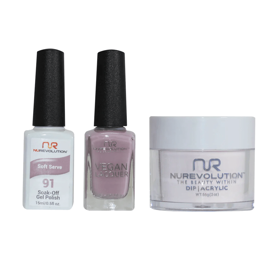 NuRevolution Trio set 091 Soft Serve - EMOI SUPPLY