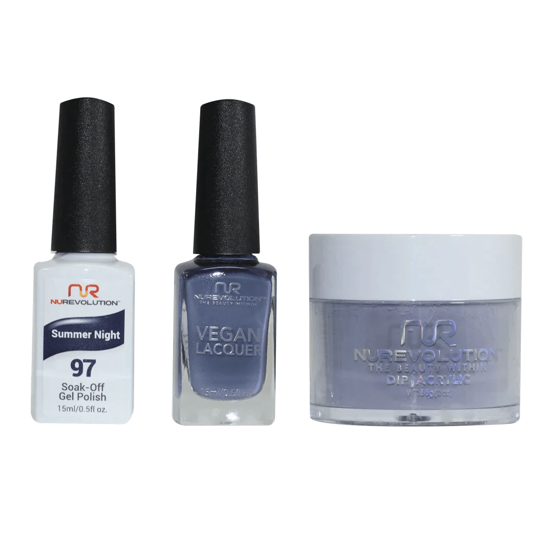 NuRevolution Trio set 097 Summer Night - EMOI SUPPLY