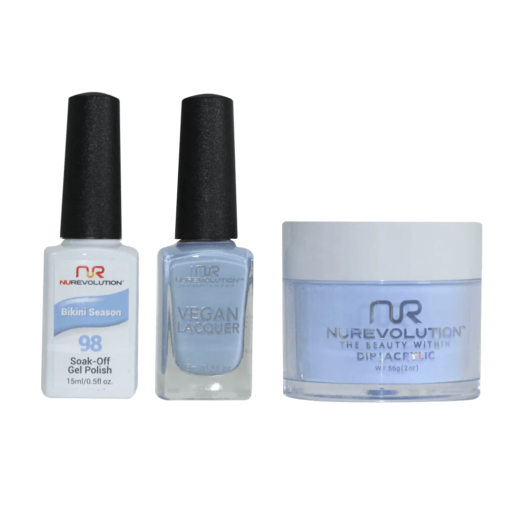 NuRevolution Trio set 098 Bikini Season - EMOI SUPPLY