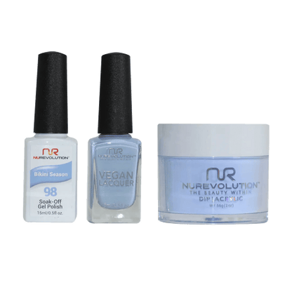 NuRevolution Trio set 098 Bikini Season - EMOI SUPPLY