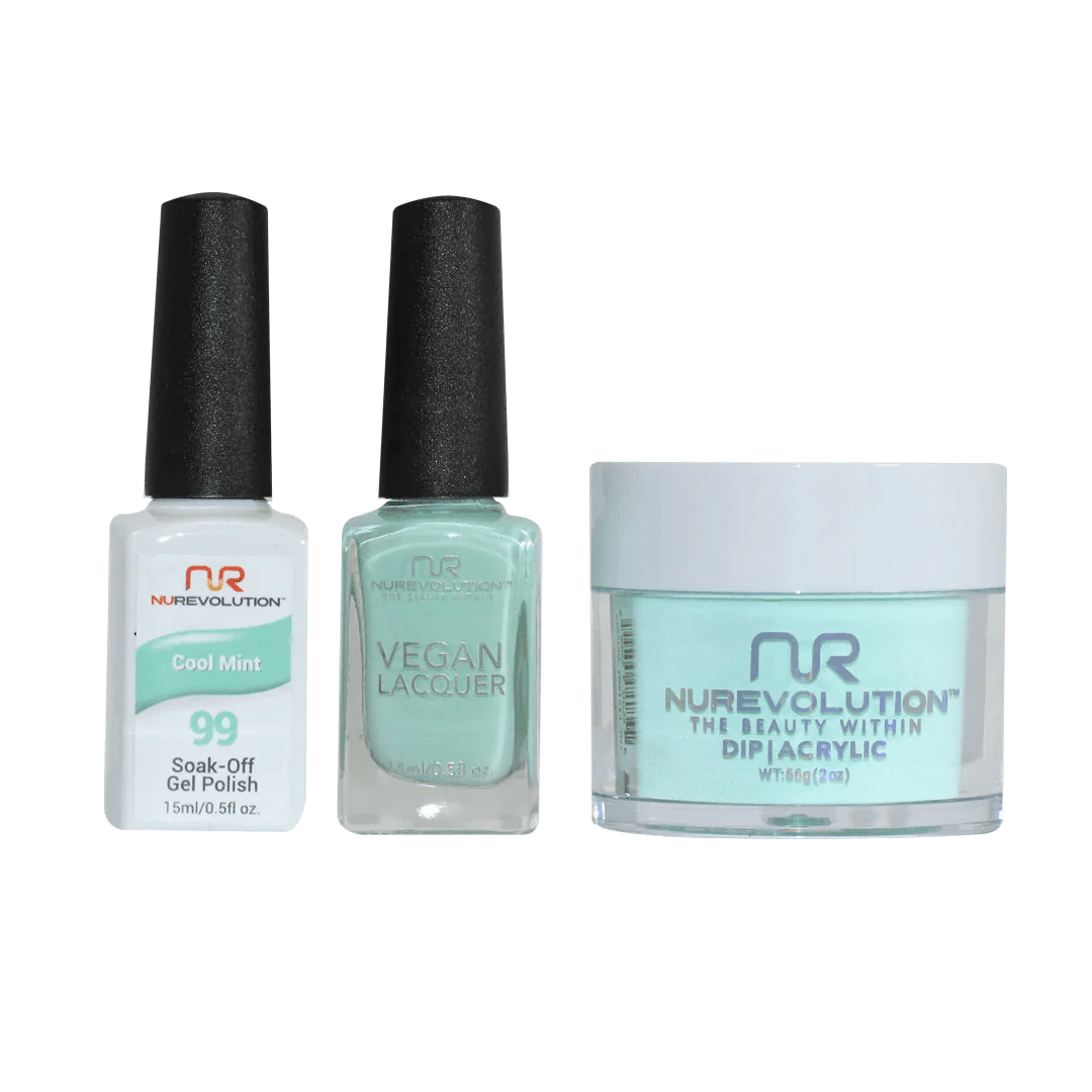 NuRevolution Trio set 099 Cool Mint - EMOI SUPPLY