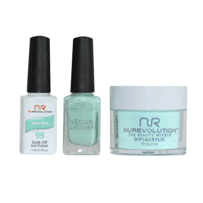 NuRevolution Trio set 099 Cool Mint - EMOI SUPPLY