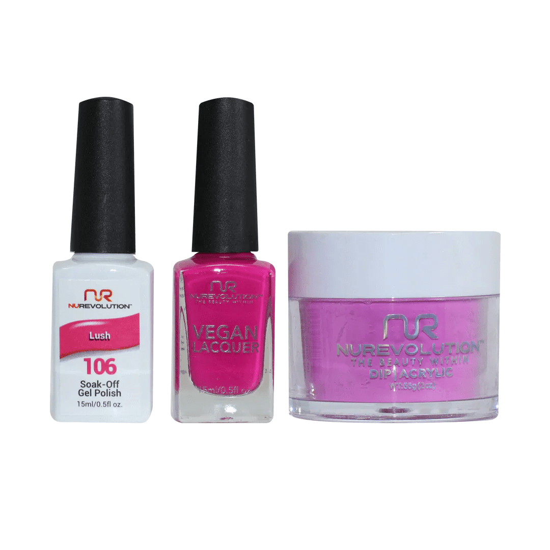 NuRevolution Trio set 106 Lush - EMOI SUPPLY