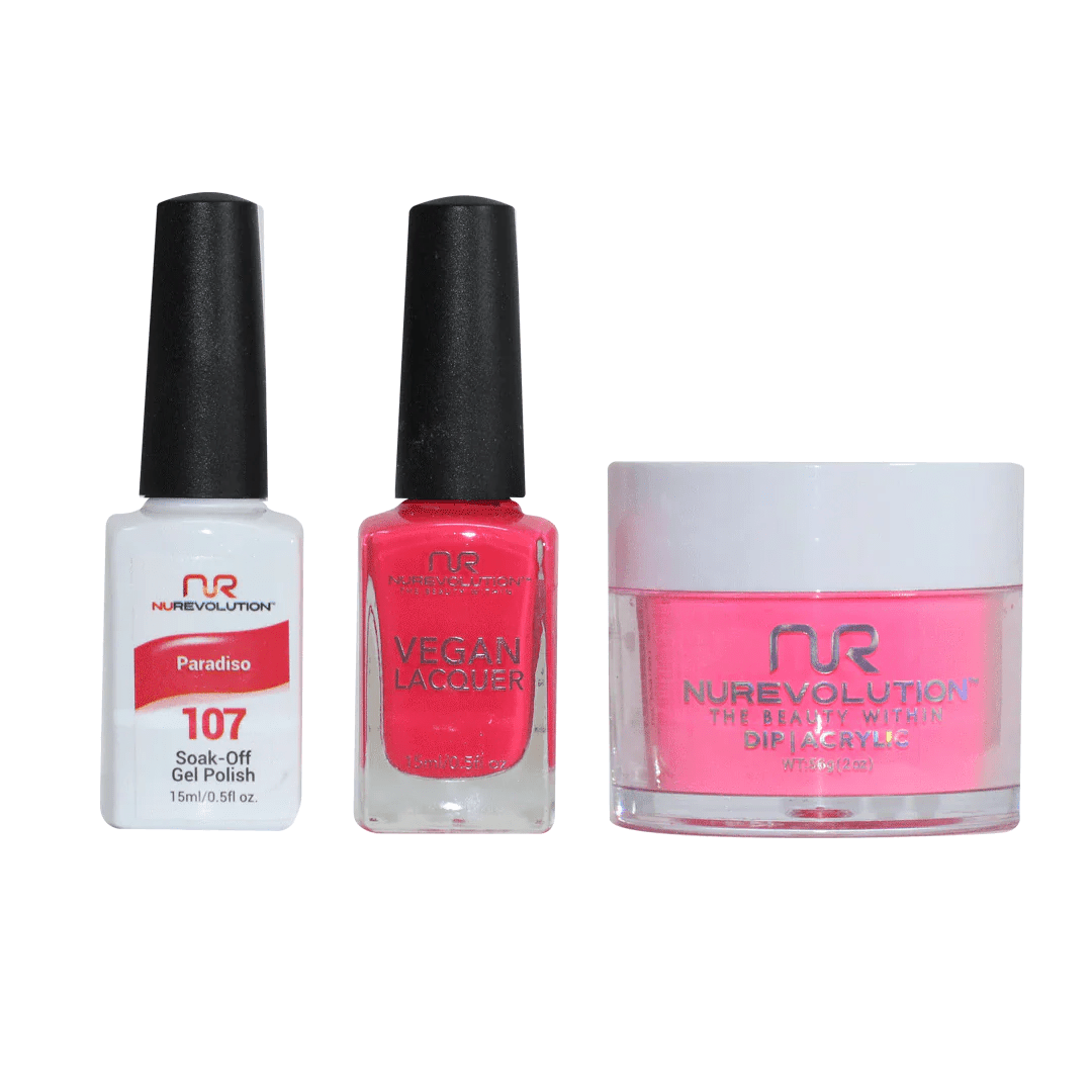 NuRevolution Trio set 107 Paradisco - EMOI SUPPLY