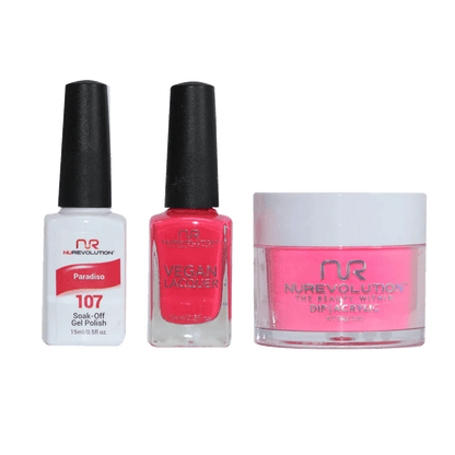 NuRevolution Trio set 107 Paradisco - EMOI SUPPLY