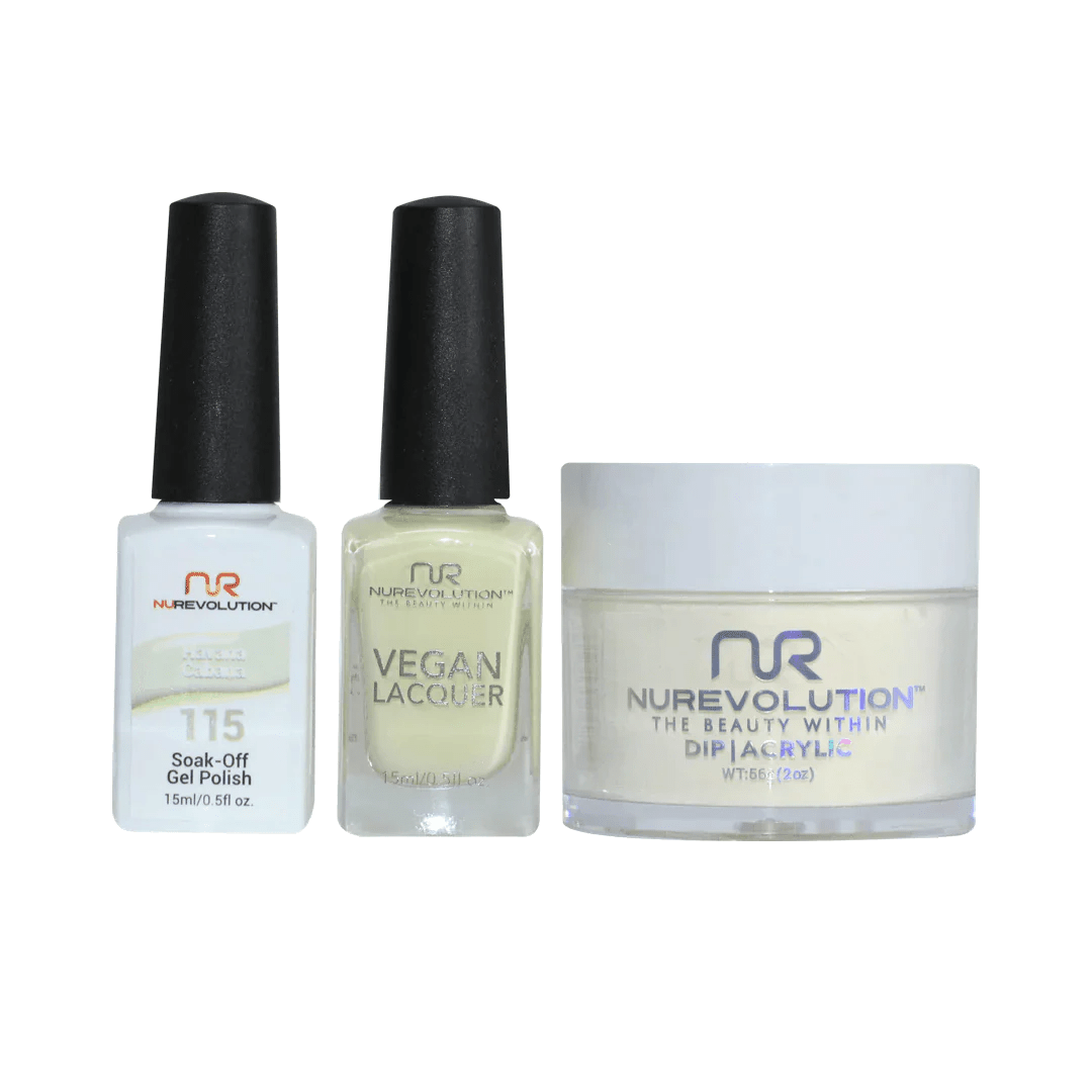 NuRevolution Trio set 115 Havana Cabana - EMOI SUPPLY