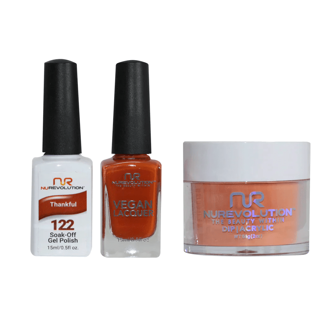 NuRevolution Trio set 122 Thankful - EMOI SUPPLY