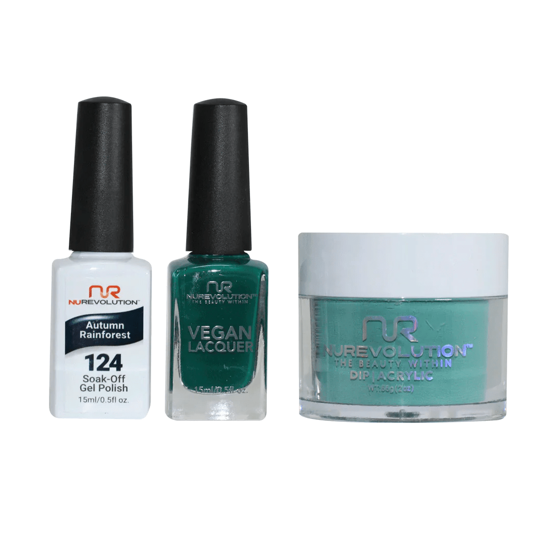 NuRevolution Trio set 124 Autumn Rainforest - EMOI SUPPLY