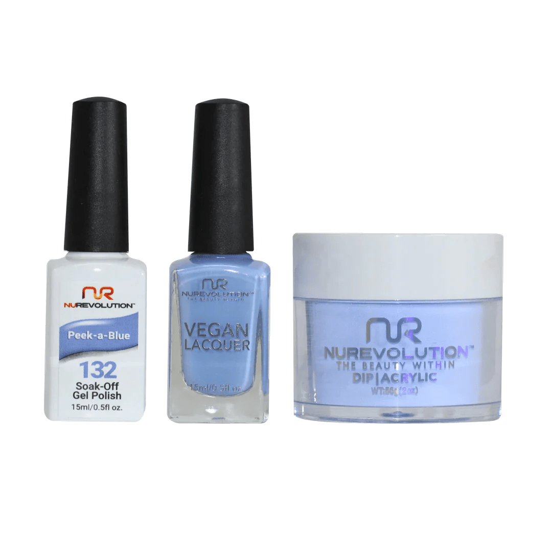 NuRevolution Trio set 132 Peek - A - Blue - EMOI SUPPLY