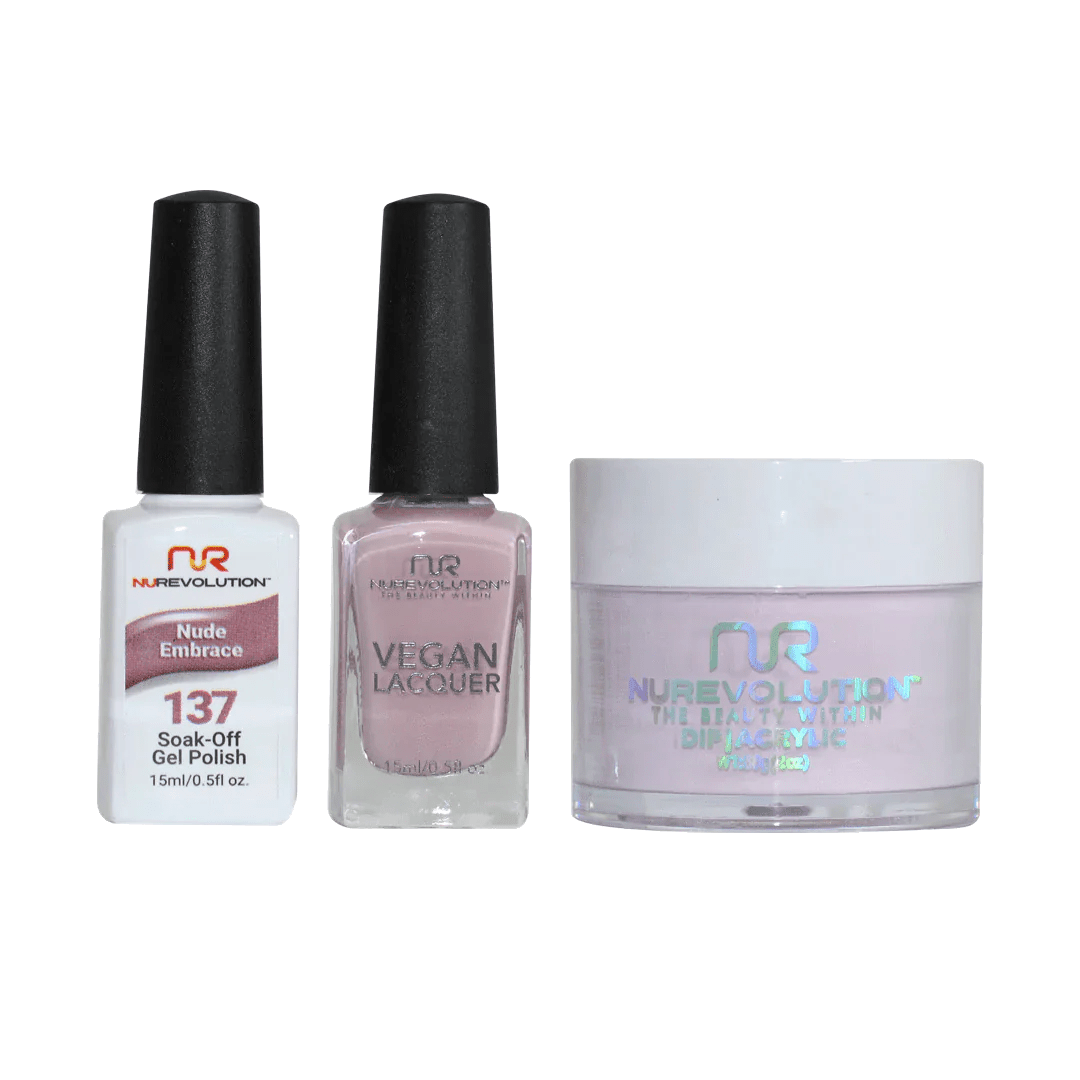 NuRevolution Trio set 137 Nude Embrace - EMOI SUPPLY