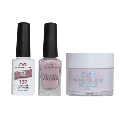 NuRevolution Trio set 137 Nude Embrace - EMOI SUPPLY