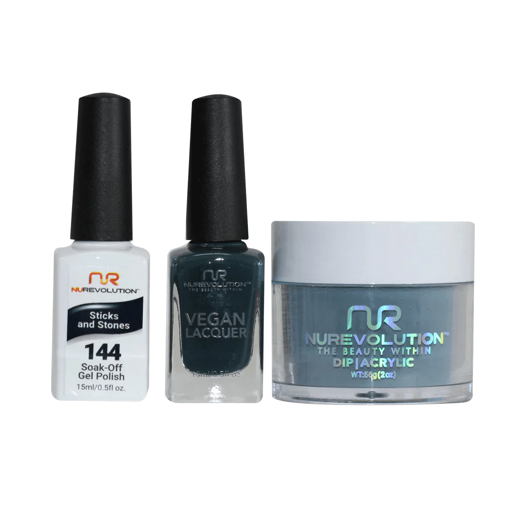 NuRevolution Trio set 144 Stick And Stone - EMOI SUPPLY