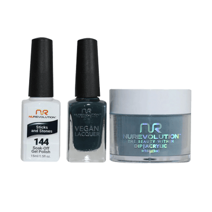 NuRevolution Trio set 144 Stick And Stone - EMOI SUPPLY