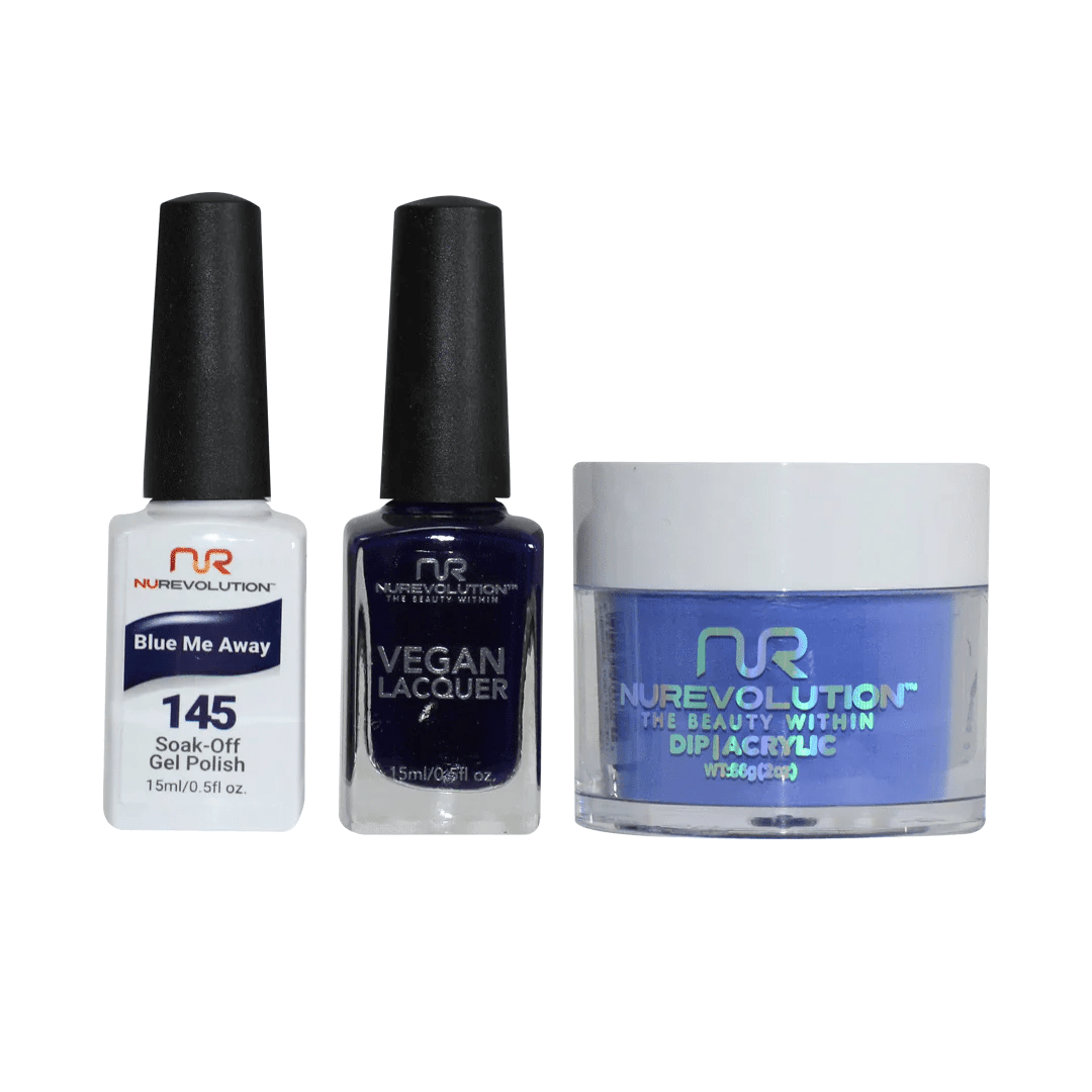 NuRevolution Trio set 145 Blue Me Away - EMOI SUPPLY