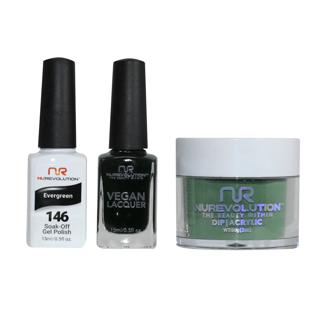 NuRevolution Trio set 146 Evergreen - EMOI SUPPLY