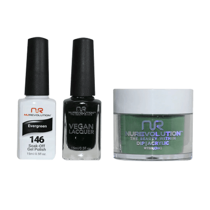 NuRevolution Trio set 146 Evergreen - EMOI SUPPLY