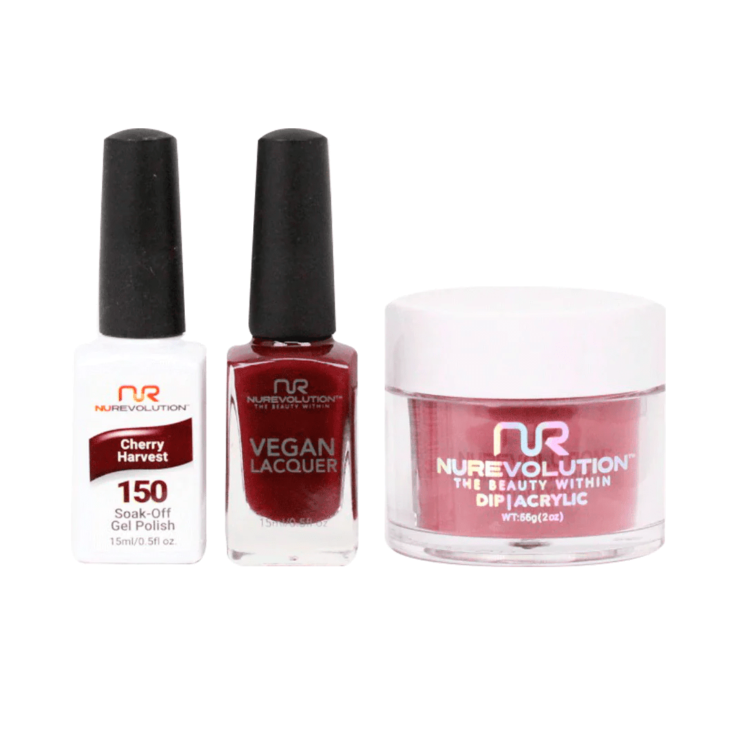 NuRevolution Trio set 150 Cheery Harvest - EMOI SUPPLY