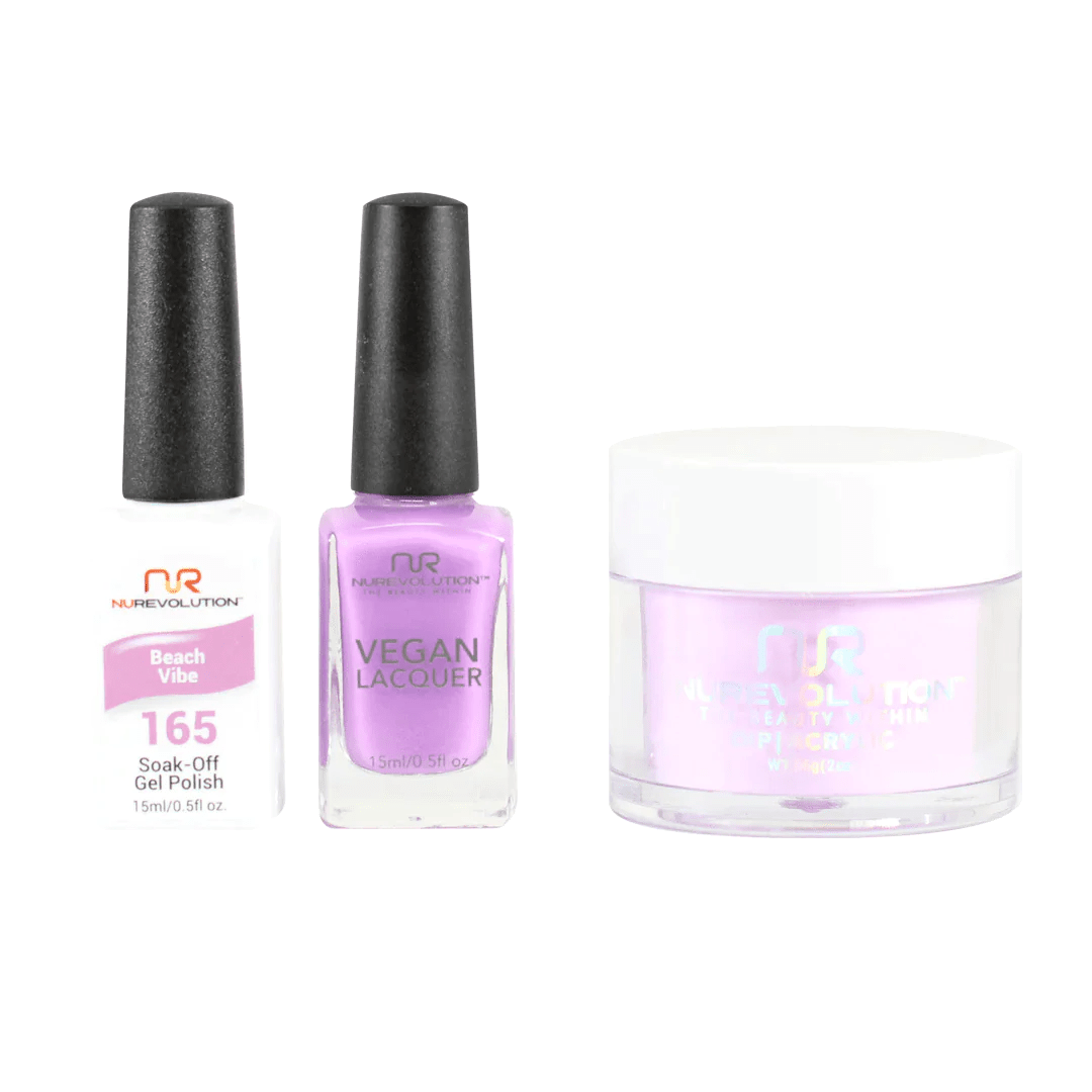 NuRevolution Trio set 165 Peach Vibe - EMOI SUPPLY