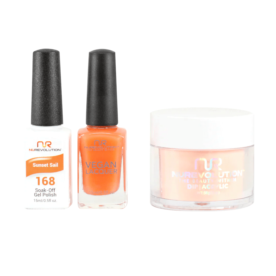 NuRevolution Trio set 168 Sunset Sail - EMOI SUPPLY