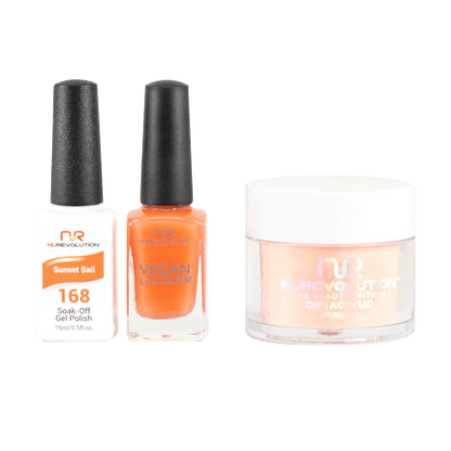 NuRevolution Trio set 168 Sunset Sail - EMOI SUPPLY