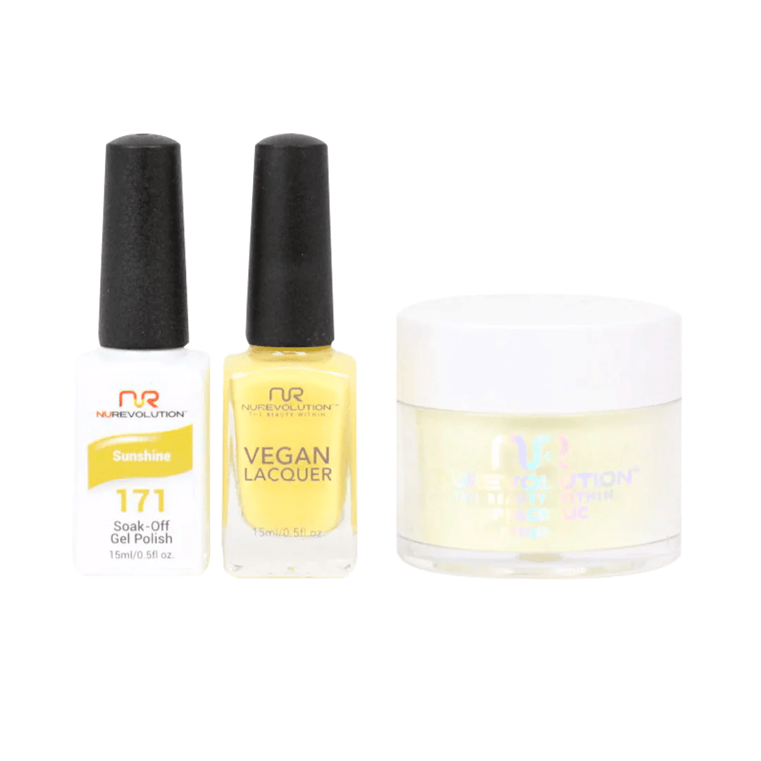 NuRevolution Trio set 171 Sunshine - EMOI SUPPLY